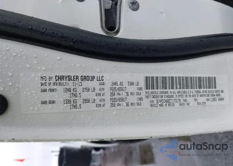 2014 Dodge Journey Se from USA, damaged, VIN 3C4PDCAB2ET173176